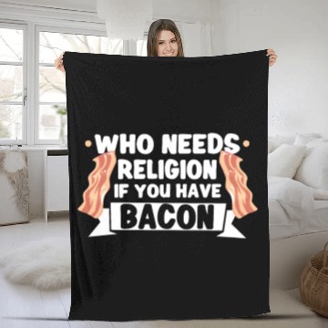 Discover Atheist Atheism Anti Religion Securalism God Sucks Fleece Blankets