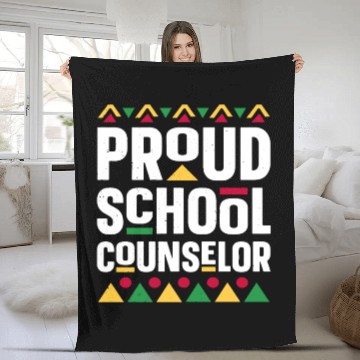 Discover Proud School Counselor For School Counselors Fleece Blankets