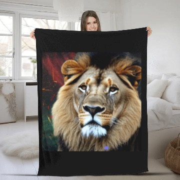 Discover Lion | New Best Design | Tiger | best design | Fleece Blankets