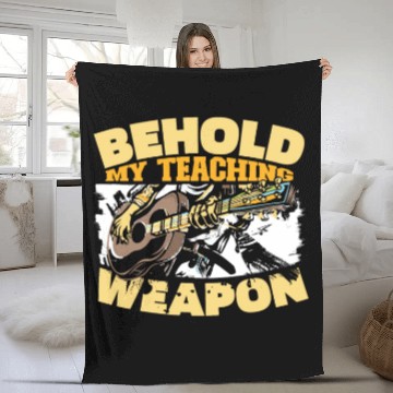 Discover Music Teacher Fleece Blankets