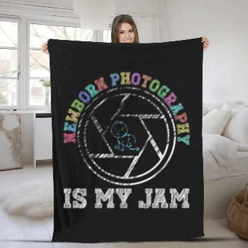 Discover Newborn Photography Is My Jam - Newborn Fleece Blankets