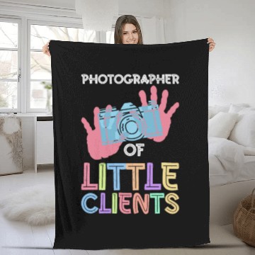 Discover Photographer Of Little Clients - Newborn Fleece Blankets