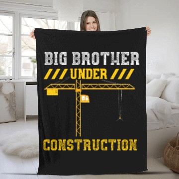 Discover Big Brother Under Construction Fleece Blankets