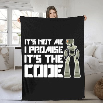 Discover Robot Artificial Intelligence Machine Computer Fleece Blankets