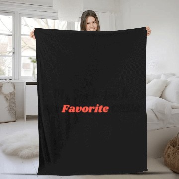 Discover My Son-In-Law Is My Favorite Child Fleece Blankets