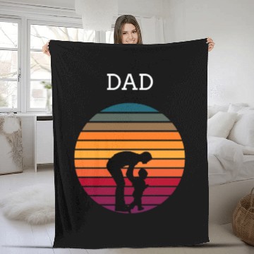 Discover Father's Day Sunset Fleece Blankets