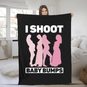 Discover I Shoot Baby Bumps - Maternity Photography Fleece Blankets