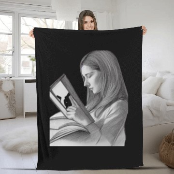 Discover book club ,book lover Fleece Blankets