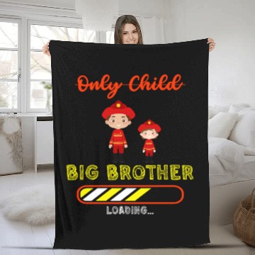 Discover Big brother fire truck fireman 2023 Fleece Blankets