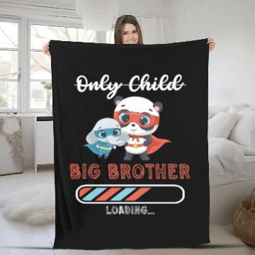 Discover Big brother super hero panda elephant 2023 Fleece Blankets