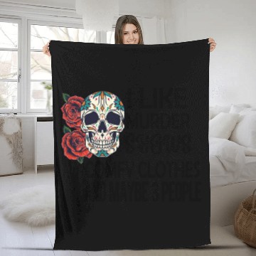 Discover I Like Murder Shows Comfy Clothes And Maybe 3 Fleece Blankets