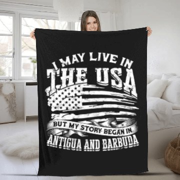 Discover US Immigrant Indigenous USA Immigrants america Fleece Blankets