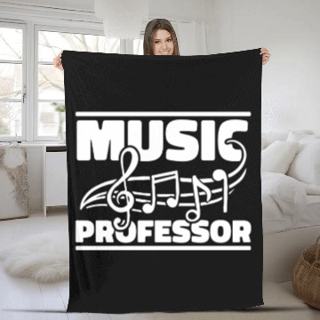 Discover Music Teacher music nout Fleece Blankets