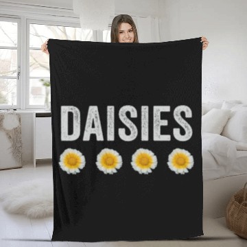 Discover Marguerites Daisy Summer Daisies Flower Garden Fleece Blankets