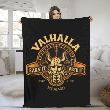 Discover Valhalla Brewing Fleece Blankets