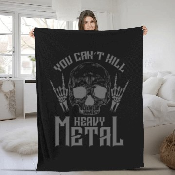 Discover You can't killing Heavy Metal Music Band Fleece Blankets