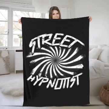Discover Hypnosis Psychology Sleep Hypnotist Hypnotizer Fleece Blankets