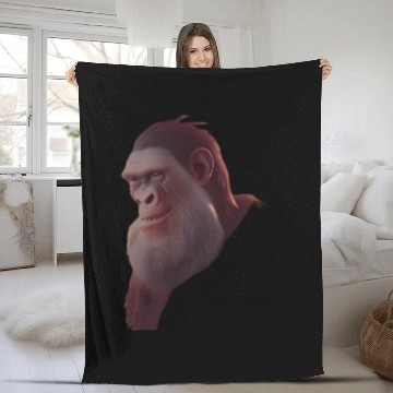 Discover Monkey Ape Chimpanzee Fleece Blankets