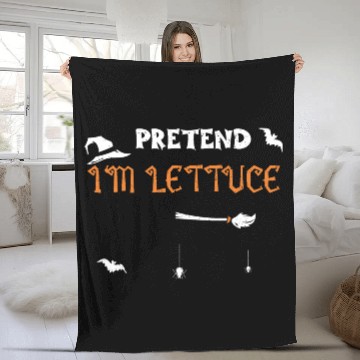Discover Pretend I'm Lettuce - Halloween Fleece Blankets