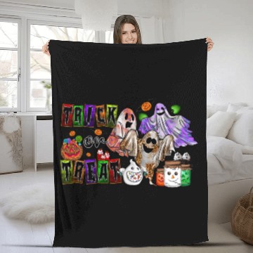 Discover Trick or Treat Fleece Blankets