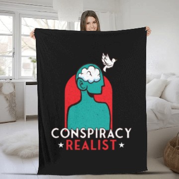 Discover Conspiracy Theories Conspiracy Theorist Freemason Fleece Blankets