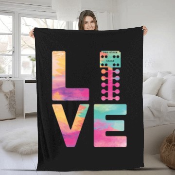 Discover Drag Racing Race Car Watercolor Fleece Blankets