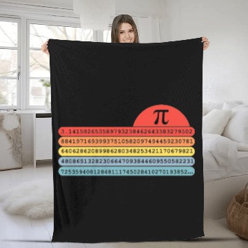Discover Pi Day Fleece Blankets