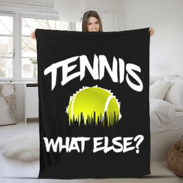 Discover Tennis what else Fleece Blankets