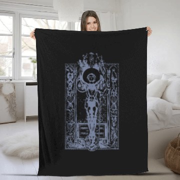 Discover St Joan of Arc Distressed Vintage Saint Catholic W Fleece Blankets