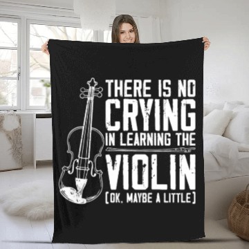 Discover Violin Violinist There Is No Fleece Blankets