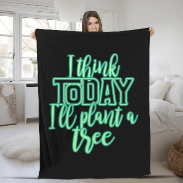 Discover Tree Quote. Nature Quote Fleece Blankets