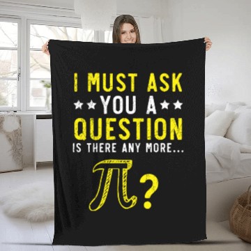 Discover Math Instructor Math Teacher Mathematician Pi Day Fleece Blankets