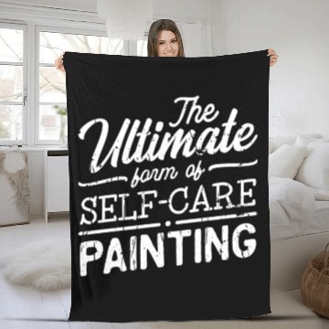 Discover The ultimate form of self-care - Painting - Fleece Blankets