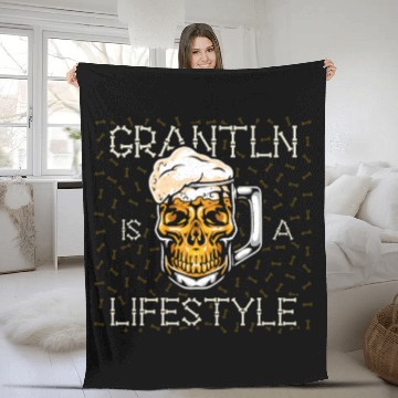 Discover Grumpy is a Lifestyle - Bavaria Fleece Blankets