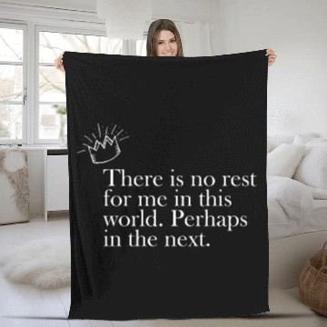 Discover There is no rest - Peaky blinders Fleece Blankets