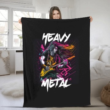 Discover Graffiti Style - Heavy Metal 4 Fleece Blankets