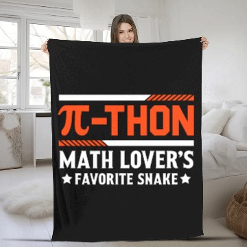 Discover Funny Pi Day Fleece Blankets Math Fleece Blankets for Student Teacher