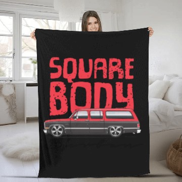 Discover square Cardinal Red Fleece Blankets