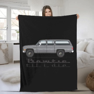 Discover BOWTIE Charcoal Fleece Blankets