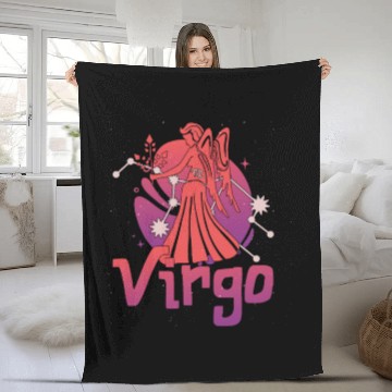 Discover Virgo Zodiac Birthday Horoscope Astrology Fleece Blankets