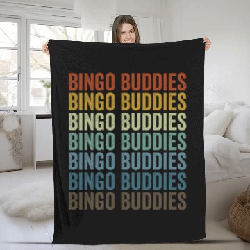 Discover Bingo Buddies Bingo Player Bingo Buddies Fleece Blankets