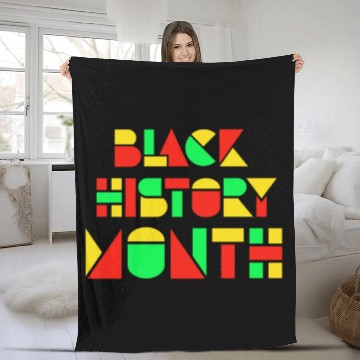 Discover BLACK HISTORY MONTH - NEW Fleece Blankets DESIGN