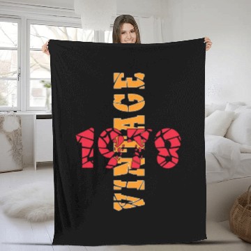 Discover Awesome Since 1978 Birthday Fleece Blankets