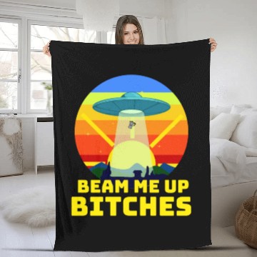 Discover Area 51 Fleece Blankets