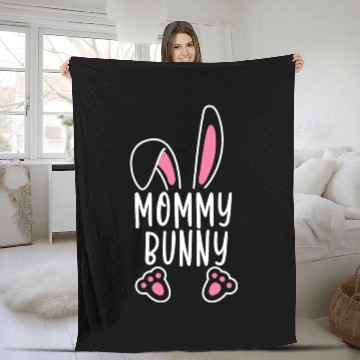 Discover Rabbit Whisperer Wildlife Animal Mommy Bunny Lover Fleece Blankets