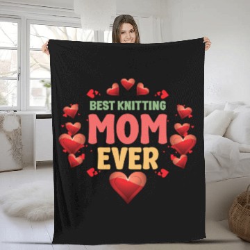 Discover Best Mom Ever Fleece Blankets