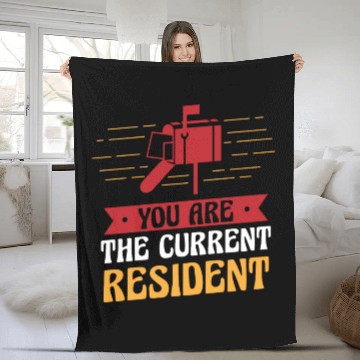 Discover Postal Worker, postal worker, mailman, postman Fleece Blankets