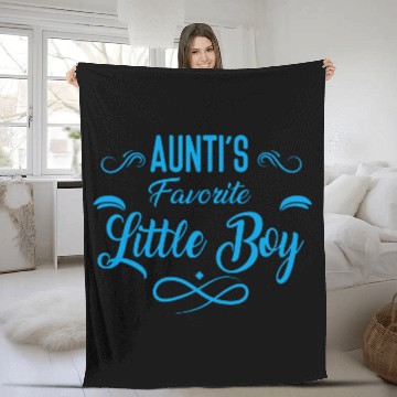 Discover Aunti's Favorite Little boy Fleece Blankets