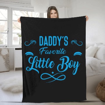 Discover Daddy's Favorite Little boy Fleece Blankets