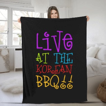 Discover Korean BBQ, Korean Fleece Blankets